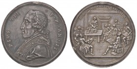 MEDAGLIE - PAPALI - Pio VII (1800-1823) - Medaglia A. II - Accademia Capitolina RR AG Opus: Hamerani Ø 45 Appiccagnolo rimosso
BB+
