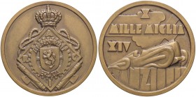 MEDAGLIE - FASCISTE - Medaglia 1936 A. XIV - Millemiglia AE Ø 40
qFDC