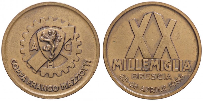 MEDAGLIE - REPUBBLICA - Medaglia 1953 - Millemiglia AE Ø 45
qFDC