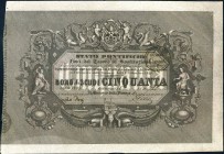 CARTAMONETA - STATO PONTIFICIO - Boni del Tesoro (1848) 50 Scudi serie da I a X 03/08/1849 Gav. 155 RRRR In sostituzione
qFDS