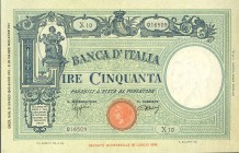 CARTAMONETA - BANCA d'ITALIA - Vittorio Emanuele III (1900-1943) - 50 Lire - Fascetto 31/03/1943 - Grande L Alfa 200; Lireuro 9A Azzolini/Urbini
FDS