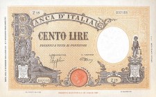 CARTAMONETA - BANCA d'ITALIA - Vittorio Emanuele III (1900-1943) - 100 Lire - Barbetti 09/12/1942 - Fascio Alfa 370; Lireuro 21A Azzolini/Urbini
FDS