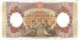 CARTAMONETA - BANCA d'ITALIA - Repubblica Italiana (monetazione in lire) (1946-2001) - 10.000 Lire - Rep. Marinare 23/03/1961 Alfa 842sp; Lireuro 73Aa...