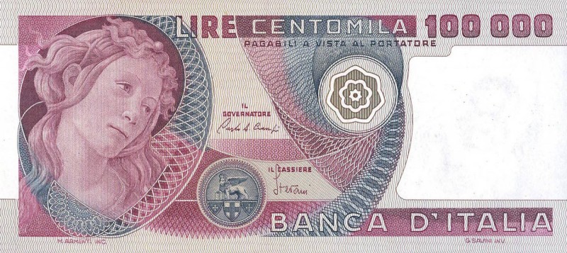 CARTAMONETA - BANCA d'ITALIA - Repubblica Italiana (monetazione in lire) (1946-2...