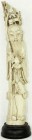 China
Varia
Skulptur des stehenden Gottes "Shou" (Gott des langen Lebens). Bein, Höhe 21,5 cm