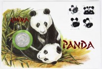 China
Volksrepublik, seit 1949
10 Yuan Panda 1989 Panda mit Bambuszweig. Im Numisbrief.
Stempelglanz