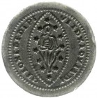 Indien
Varia
Bronze-Prägestempel (Matrize) für den Revers einer indischen Schmuck-Imitation venezianischer Zecchinen. Frühes 20. Jh. 24 X 21 mm.
vo...
