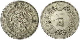 Japan
Mutsuhito (Meiji), 1867-1912
Yen Jahr 27 = 1894. sehr schön/vorzüglich
