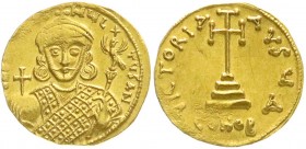 Kaiserreich
Phlippicus Bardanes, 711-713
Solidus 711/713, Constantinopel. 4,38 g.
vorzüglich, Prägeschwäche, sehr selten
Ex. Lanz, München, Auktio...