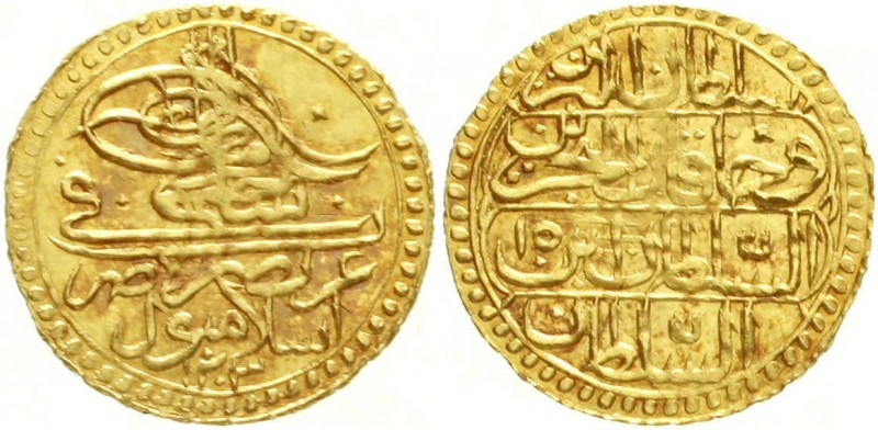 Türkei/Osmanisches Reich
Selim III., 1789-1807
Zeri Mahbub AH 1203, Jahr 15 = ...