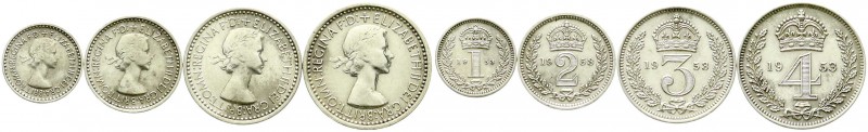 Großbritannien
Elisabeth II. seit 1952
Maundy-Set (Gründonnerstagssatz): 1, 2,...