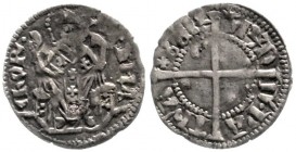 Italien-Aquilea, Patriarchat
Bertrand dei Genasio, 1334-1350
Denaro o.J. fast sehr schön