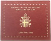 Italien-Kirchenstaat
Johannes Paul II., 1978-2005
Offizieller Kursmünzensatz 2004 1 Cent bis 2 Euro. Im Originalblister (rot).
Stempelglanz