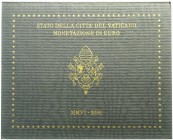 Italien-Kirchenstaat
Benedikt XVI., 2005-2013
Offizieller Kursmünzensatz 2006. 1 Cent bis 2 Euro. Im Originalblister.
Stempelglanz