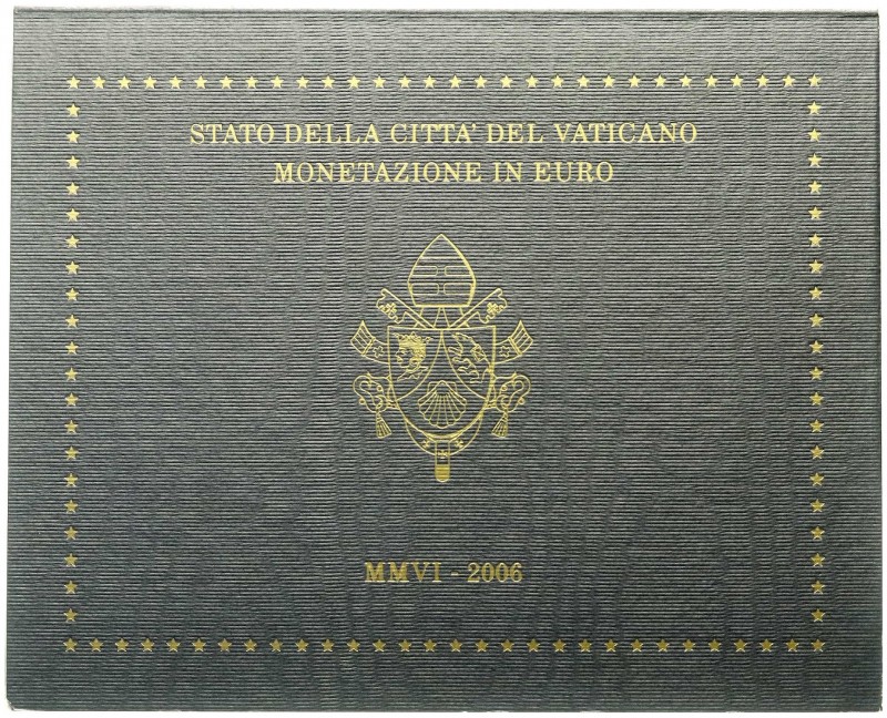 Italien-Kirchenstaat
Benedikt XVI., 2005-2013
Offizieller Kursmünzensatz 2006....