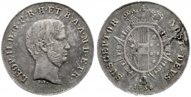 Italien-Toskana
Leopold II., 1824-1848, 1849-1859
Paolo 1856. gutes vorzüglich, schöne Patina