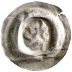 Böhmen
Premysl II. Ottokar, 1253-1278
Brakteat o.J. Gekrönter Löwe n.l. steigend. 0,68 g.
sehr schön