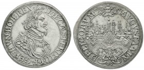 Augsburg-Stadt
Reichstaler 1641, mit Titel Ferdinands III./Stadtansicht.
vorzüglich