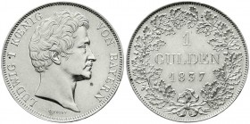 Bayern
Ludwig I., 1825-1848
Gulden 1837. gutes vorzüglich, kl. Fleck