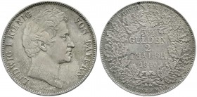 Bayern
Ludwig I., 1825-1848
Doppeltaler 1840. fast vorzüglich, schöne Patina