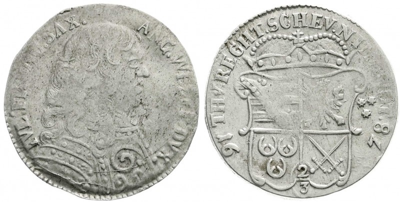 Lauenburg
Julius Franz, 1666-1689
2/3 Taler 1678, Lauenburg.
sehr schön/vorzü...