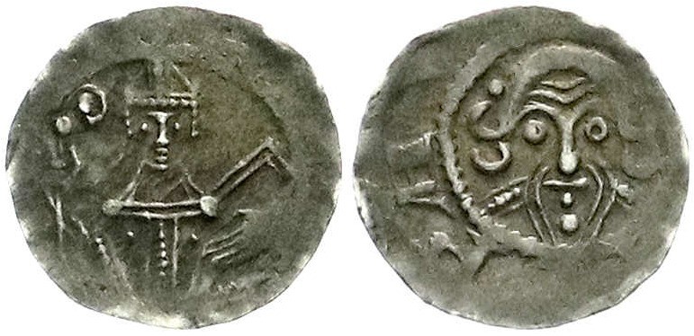 Münster-Bistum
Otto von der Lippe, 1248-1259
Pfennig o.J. sehr schön, schöne P...