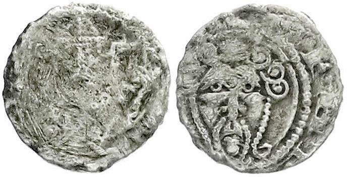 Osnabrück-Bistum
Bruno von Isenberg, 1251-1258
Pfennig o.J. schön