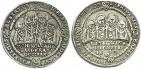 Sachsen-Alt-Weimar
Johann Ernst und seine sieben Brüder, 1605-1619
Reichstaler 1610 WA. gutes sehr schön