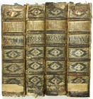 Medicina in Nummis
Varia
Bücher: WOLFF, CHRISTIAN. Jus Naturae (Die Naturgesetze). Bände 1, 6, 7 und 8. Frankfurt/Leipzig 1741 bis 1748. Quartformat...