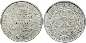 Kursmünzen
5 Reichsmark Eichbaum Silber 1927-1933
1932 A. gutes vorzüglich