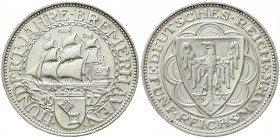 Gedenkmünzen
5 Reichsmark Bremerhaven
1927 A. gutes vorzüglich