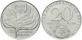 Gedenkmünzen der DDR
20 Mark 1979 A, Blattprobe.
prägefrisch