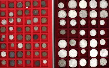 Deutsche Münzen bis 1871
91 Münzen auf 2 Schubern. 18. und 19. Jh. U.a. 16 diverse Taler (Bremen, Bayern, Hannover, Sachsen, Württemberg), usw. Besic...