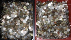 Sammlungen allgemein
Ca. 125 Kilo Münzen aus aller Welt. untersch. erhalten