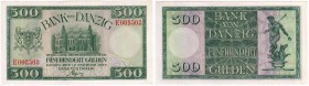 Die deutschen Banknoten ab 1871 nach Rosenberg
Deutsches Reich, 1871-1945
Deutsche Kolonien und Nebengebiete
500 Gulden Danziger Banknote 10.2.1924...