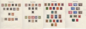 Lots und Sammlungen
Deutsches Reich 1872-1932 */**: Ungebrauchte bzw. postfrische Sammlung im Borek-Klemmbinder mit vielen guten Brustschilden, Pfenn...