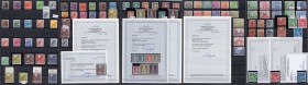 Lots und Sammlungen
Berlin 1948-1990 **/gest.: Reichhaltige postfrische bzw. gestempelte Spezialsammlung in 3 Einsteckalben, Nr. 1-20, 21-34, 35-41 u...