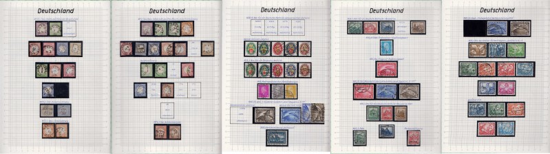 Lots und Sammlungen
Deutsches Reich 1872-1945 gest.: Reichhaltige Sammlung im K...