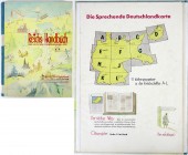 Drittes Reich, 1933-1945
Reichs-Handbuch der Deutschen Fremdenverkehrsorte. Berlin 1938. Großfoliant mit 672 Seiten und "sprechender Deutschlandkarte...