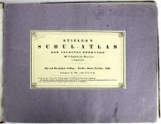 Historische Bücher
Stieler's Schul-Atlas der neuesten Erdkunde. 31. Auflage Gotha 1851. Mit 28 (von 29) Kupferstich-Karten. Querformat, 24 X 31 cm. O...