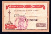 Belgium 2 Francs 1914
Commune de Petit-Rechain