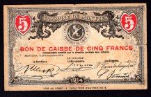 Belgium 5 Francs 1914
Commune de Montzen