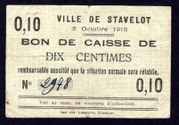 Belgium 10 Centimes 1915
Ville de Stavelot