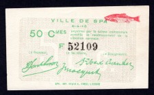 Belgium 50 Centimes 1915
Ville de Spa