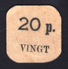 Belgium 20 p. (ND)
VINGT