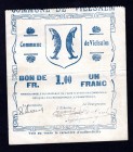 Belgium 1 Franc ND
Commune de Vielsalm
