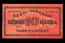 Estonia 10 Marka 1922 Collectors Copy!
P# 53b; UNC