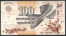 Faeroe Islands 100 Kronur 2011
P# 30; № C 0112 J 509720 J; UNC