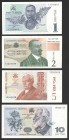 Georgia 1, 5 & 10 Lari 1995
P# 53, 54, 55; UNC; Set 3 PCS