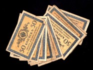 Russia Lot of 20 Banknotes 50 Kopeks 1915 (ND)
P# 31